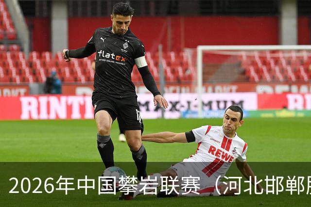 2026年中国攀岩联赛（河北邯郸肥乡站）开赛